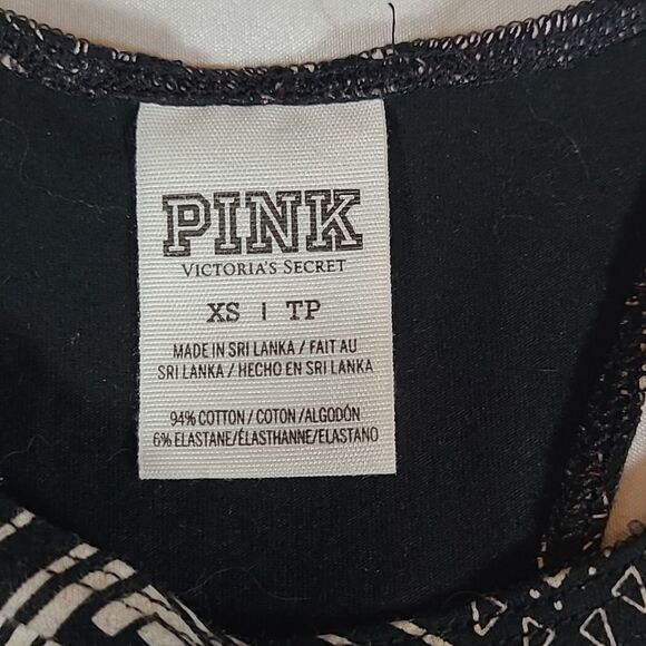 PINK Victorias secret Aztec racer back dress size XS Xtra small - Picture 8 of 10